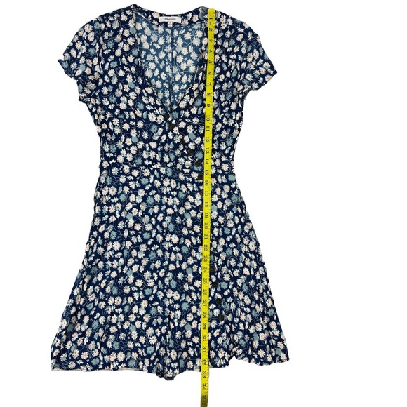 Madewell Women Button Up‎ Floral Flowy Dress Sz 0 - Picture 3 of 6